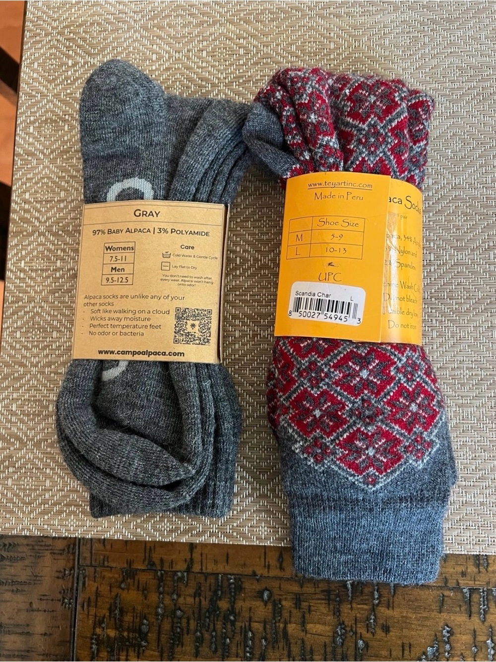 Alpaca Arte Socks - Picture 5 of 8